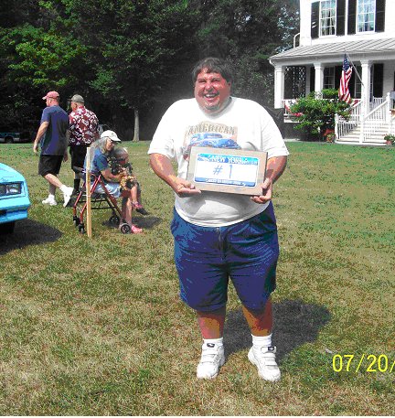 Peter with Best of Show Trophy