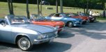 Corvairs at a picnic