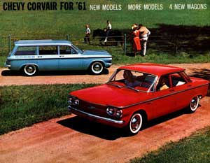 1961 corvair models