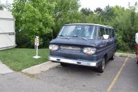 Patric Skiver's 1963 8-door Greenbrier - the Heast van