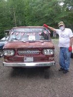 1963 Greenbrier Camper: Owner: Jim Creek