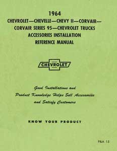 1964 Accessories Installation manual