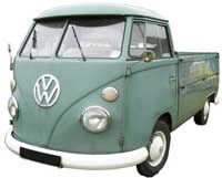 VW pickup front