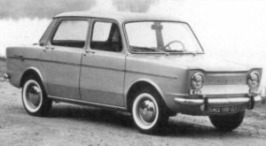 1961 Simca 1000 side view